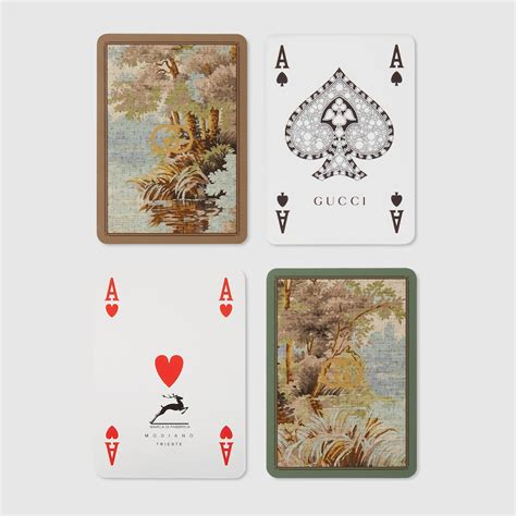 poker gucci|Gucci Decorative Poker set with Web and Double G.